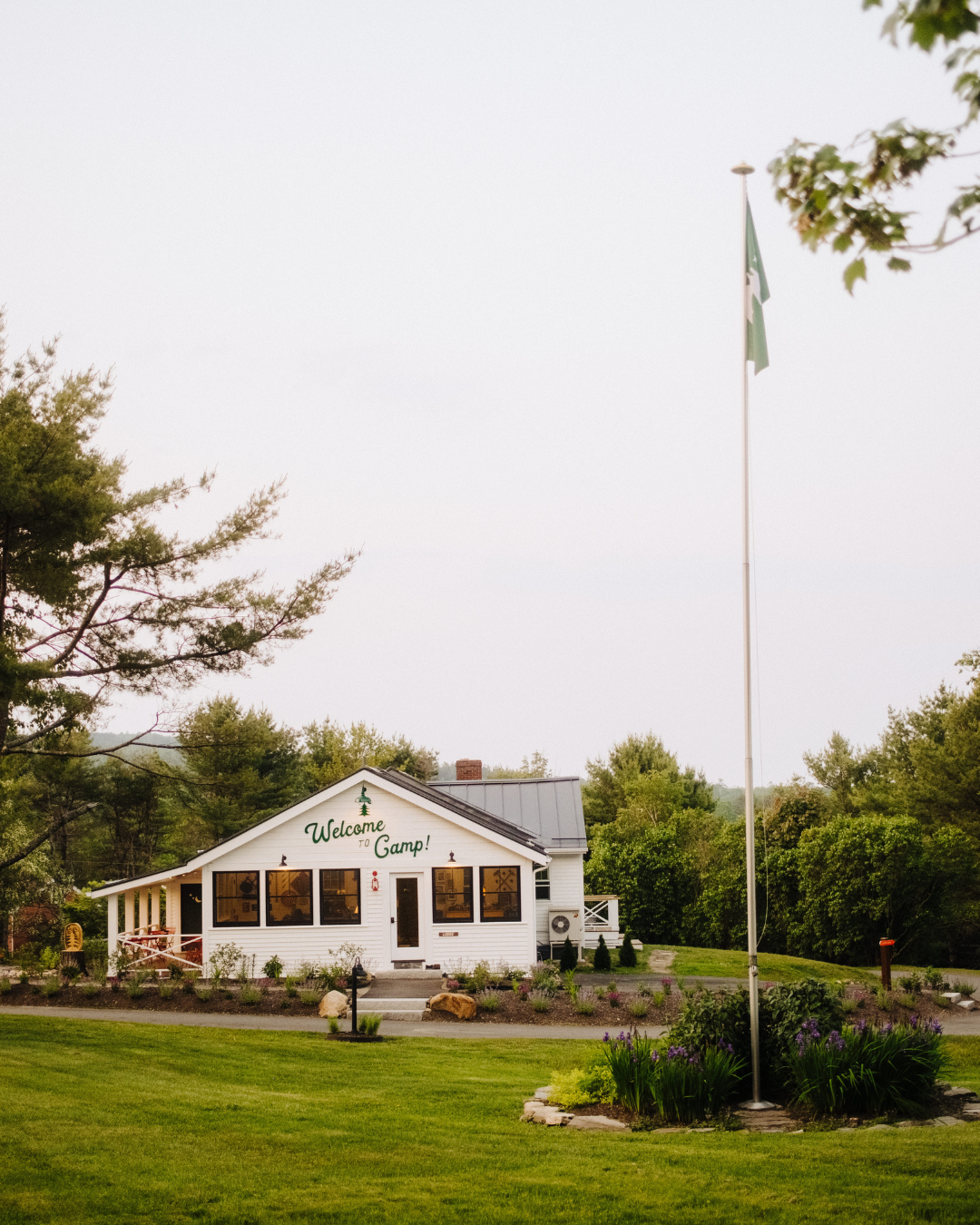 A Former Motor Lodge Turned Into Maine’s Most Charming Grown-Up Campground